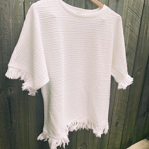 Roolee Fringed top!